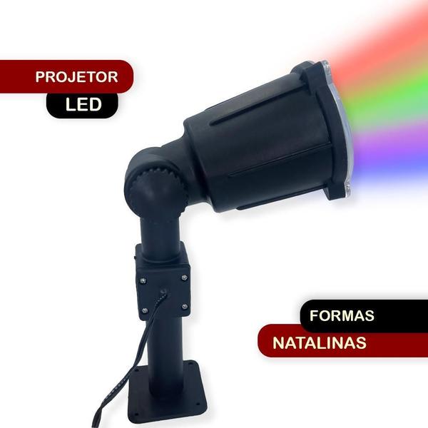 Imagem de Projetor De Desenhos Natalinos Led Laser Para Jardim Bivolt