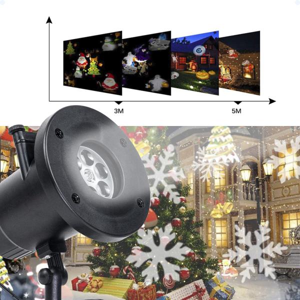 Imagem de Projetor De Imagens Natalinas 3d Decorações Natal Festivo