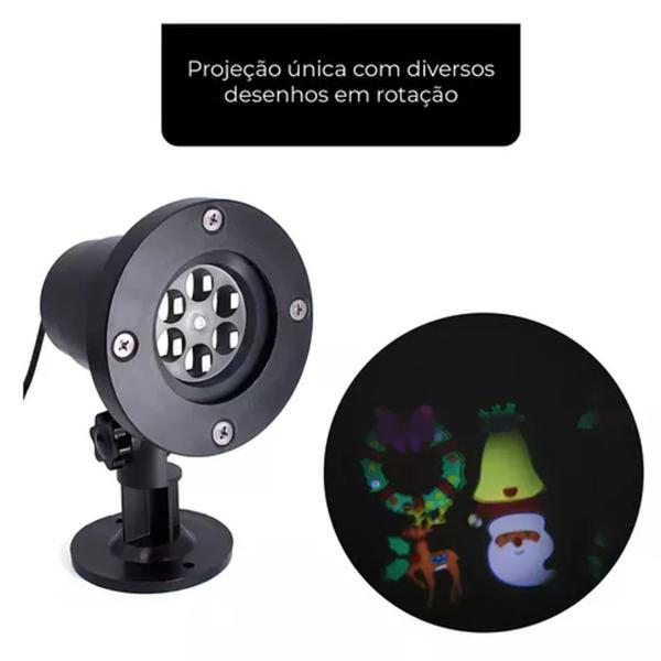 Imagem de Projetor De Imagens Natalinas Prova Dágua Para Decorações