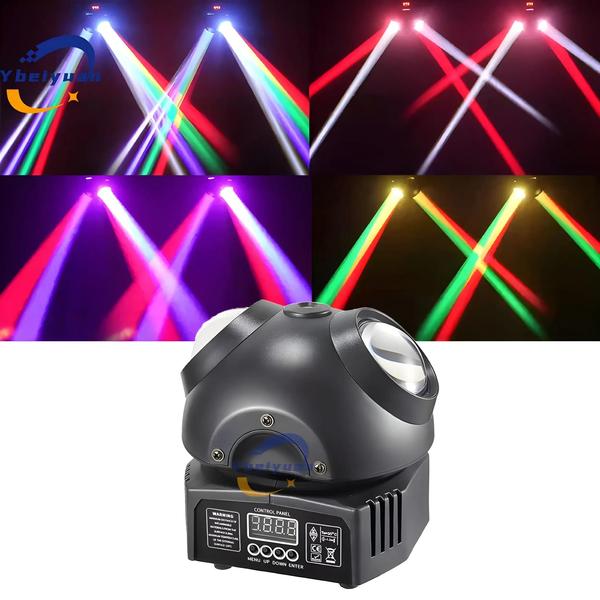 Imagem de Projetor de Laser RGB Rotativo com Strobo DMX512 - Ideal para Festas, DJs e Casamentos