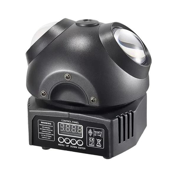 Imagem de Projetor de Laser RGB Rotativo com Strobo DMX512 - Ideal para Festas, DJs e Casamentos