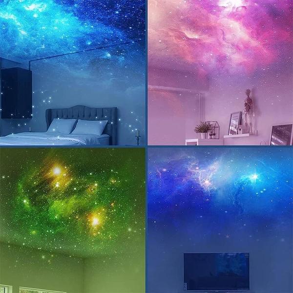 Projetor de Luz Noturna LED Astronauta - Galáxia e Céu Estrelado para Quarto Imagem de Projetor de Luz Noturna LED Astronauta - Galáxia e Céu Estrelado para Quarto