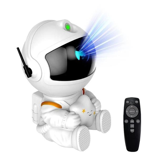 Projetor de Luz Noturna LED Astronauta - Galáxia e Céu Estrelado para Quarto Imagem de Projetor de Luz Noturna LED Astronauta - Galáxia e Céu Estrelado para Quarto