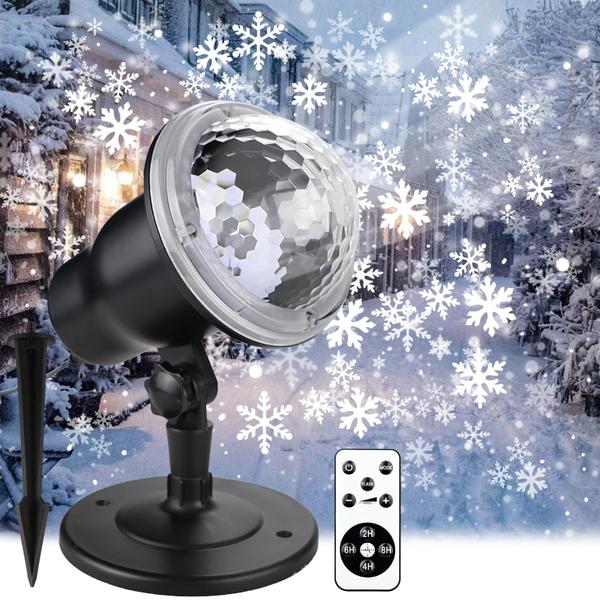 Imagem de Projetor de Natal Lights KEVE Large Snowflake Outdoor