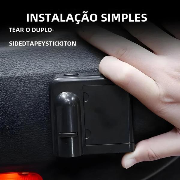 Projetor de Porta de Carro Universal com Luzes LED - 2 Peças - Sem Fio Imagem de Projetor de Porta de Carro Universal com Luzes LED - 2 Peças - Sem Fio