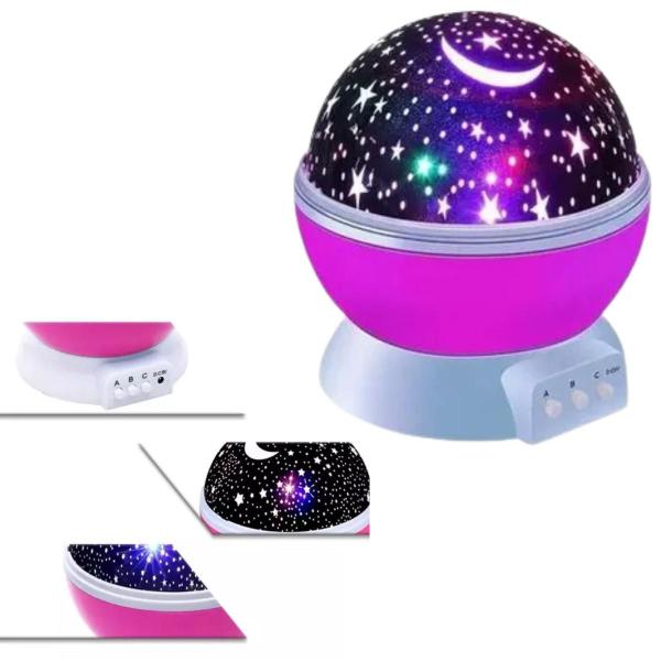 Imagem de Projetor Estrela 360º Galaxy Infantil Premium Original