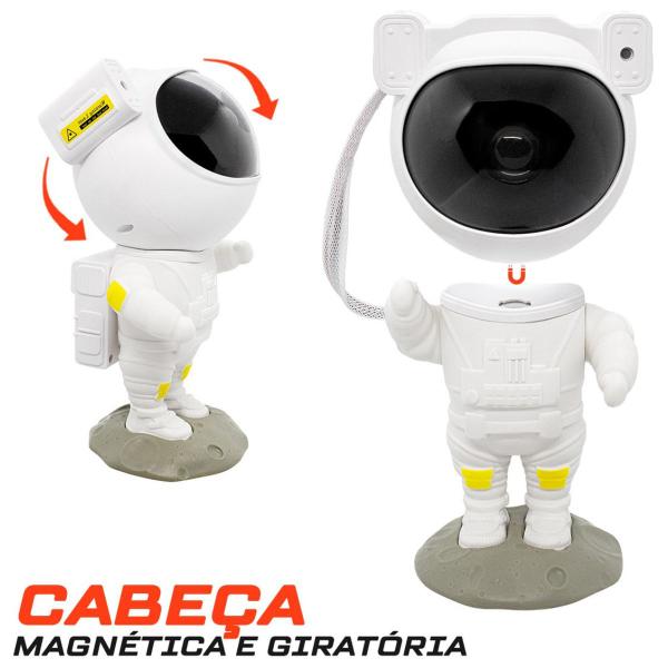 Projetor Galáxia Astronauta Galaxy Lights Estrelas Nebulosas Luminaria Com Controle - Luuk Young Imagem de Projetor Galáxia Astronauta Galaxy Lights Estrelas Nebulosas Luminaria Com Controle