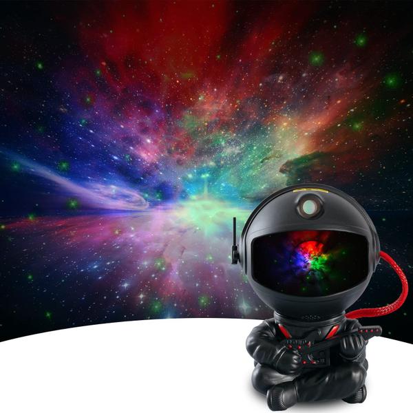 Imagem de Projetor Galaxy SHJQJJLBCQ Astronaut Star Night Light Kids