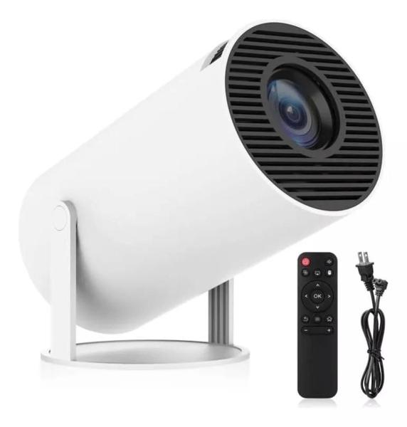Projetor Hd Ad 11. Smart 110v/220v Branco HY300 - Rhos Imagem de Projetor Hd Ad 11. Smart 110v/220v Branco HY300
