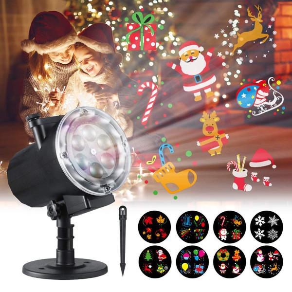 Projetor Laser Espeto Desenho Holográfico Natal Jardim Externo Casa Luzes Led Pisca Festas Prova Água Bivolt - LEFFA SHOP Imagem de Projetor Laser Espeto Desenho Holográfico Natal Jardim Externo Casa Luzes Led Pisca Festas Prova Água Bivolt