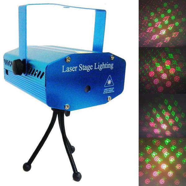 Imagem de Projetor Laser Holografico Canhao Strobo Efeitos Luzes