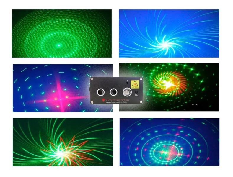 Projetor Laser RGB 250mW Canhão Holográfico Desenho Led Azul Verde Vermelho Dj Balada Festa Show Evento C/ Sensor de Som - PlayShop Eletronicos Imagem de Projetor Laser RGB 250mW Canhão Holográfico Desenho Led Azul Verde Vermelho Dj Balada Festa Show Evento C/ Sensor de Som