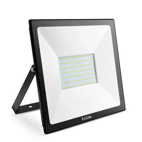 Imagem de Projetor led bivolt 100w 6500k preto elgin