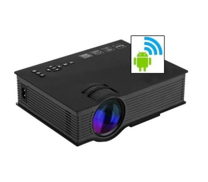 Imagem de Projetor Led UC-68 com 1800 Lumens com WI FI , saidas HDMI/USB / SD