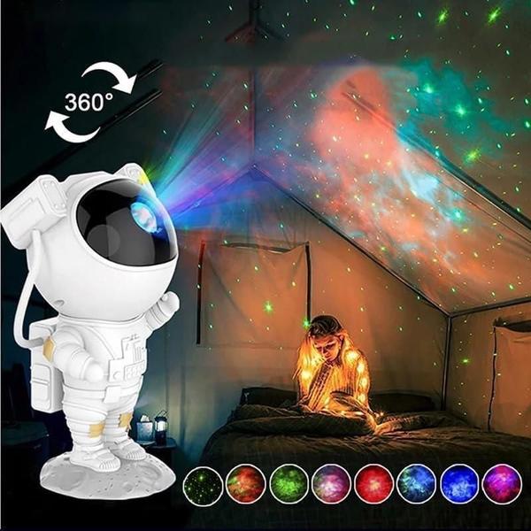 Imagem de Projetor Luz Galáxia Em Forma Astronauta, Projetor Space