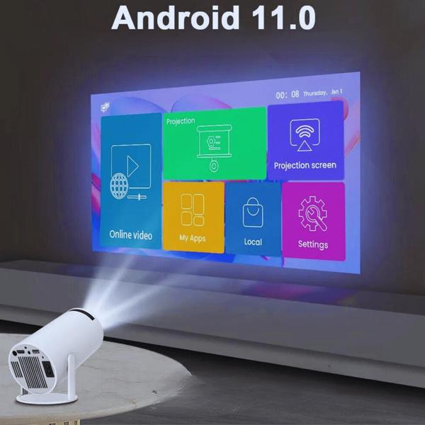 Projetor MAGCUBIC Original (HY300) 4K, Android 11, Wi-fi 6 Projetor MAGCUBIC Original (HY300) 4K, Android 11, Wi-fi 6