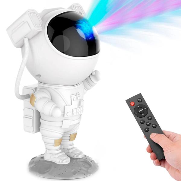 Projetor Mini Astronauta Luz Noturna Galáxia Nebulosa Abajur Projetor Mini Astronauta Luz Noturna Galáxia Nebulosa Abajur