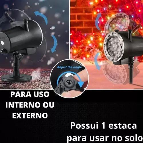 Imagem de Projetor Natal Led Desenhos Laser - Prova D'água