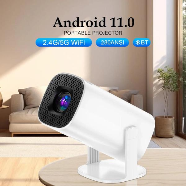 Imagem de Projetor P30 Wifi 6 Suporta 4k 1080p Android 11 Portátil