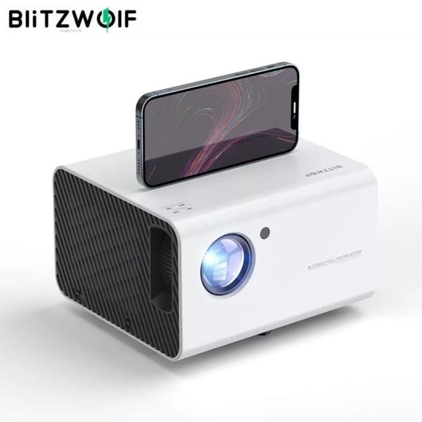 Imagem de Projetor Portátil Blitzwolf Vp14 6000 Lumens WIFI Led Full Hd Home Cinema Espelhamento