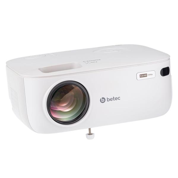 Imagem de Projetor Portatil Led - Full HD Nativo - 3200 Lumens - Betec BT950 - Bluetooth - 220 Polegadas