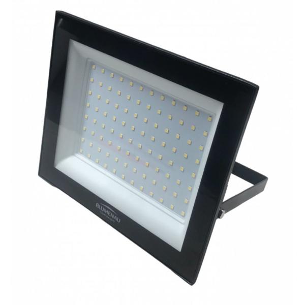 Imagem de Projetor refletor led aluminio 100w 6500k bivolt blumenau