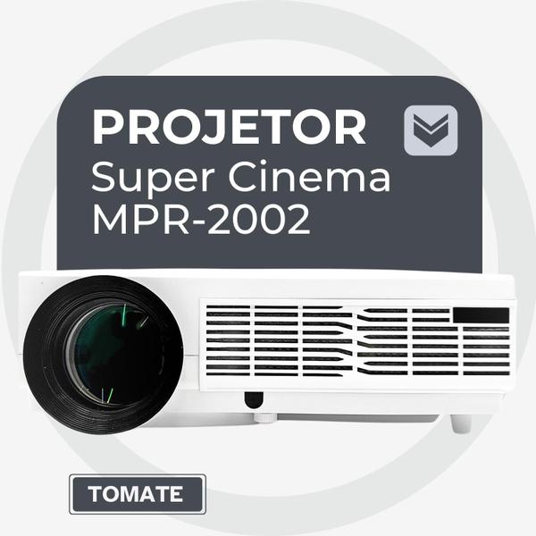 Imagem de Projetor Super Cinema Resolução HD e Conectividade HDMI, USB e VGA