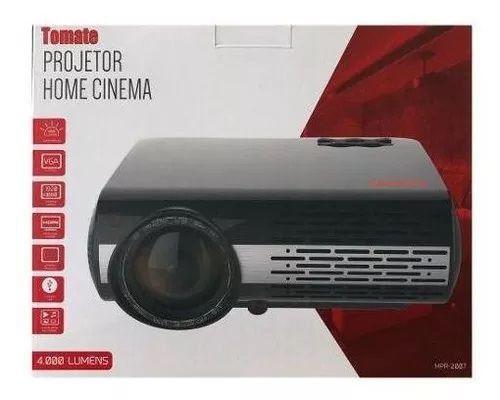 Imagem de Projetor Tomate Home Cinema Preto 4000 Lúmens