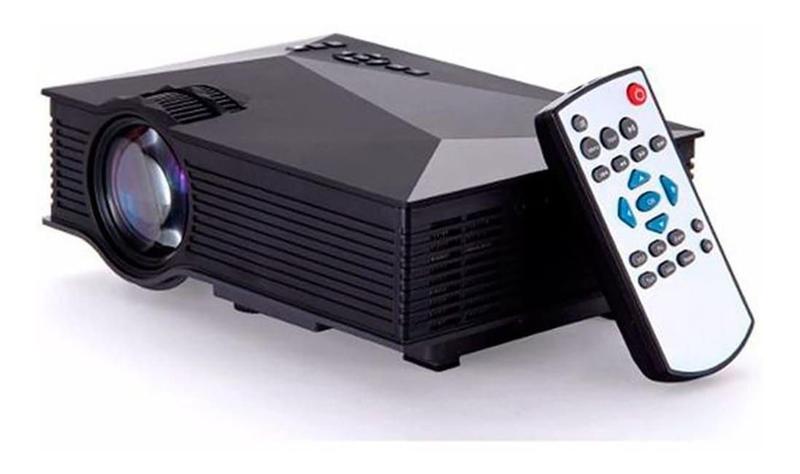 Projetor Unic UC68 Wifi Mini Portátil 1800lm HDMI - UNIC Projetor Imagem de Projetor Unic UC68 Wifi Mini Portátil 1800lm HDMI