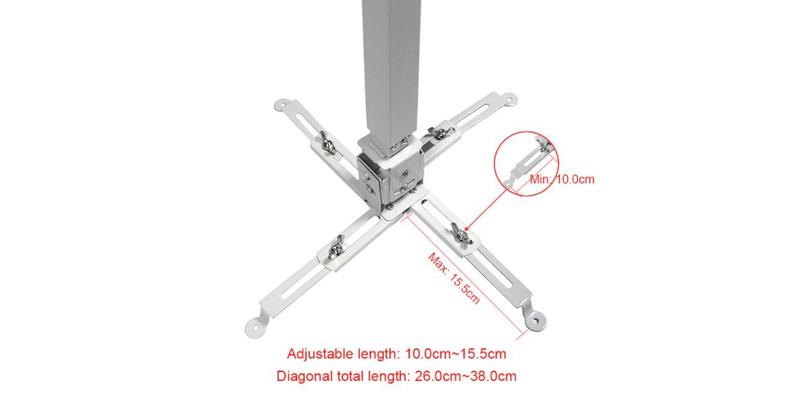 Imagem de Projetor Wzatco C6 Multimídia 4k + Suporte Reforçado até 5Kg