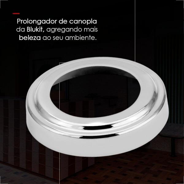 Imagem de Prolongador de canopla blukit abs 1/2 e 3/4