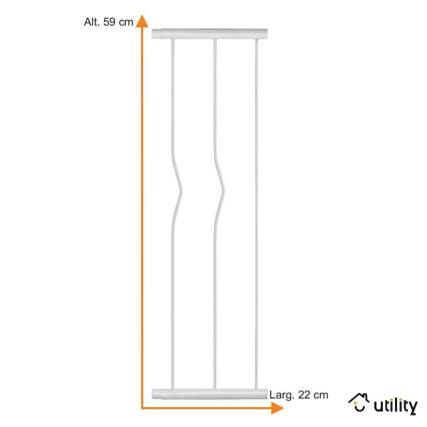 Imagem de Prolongador Extensor Para Portão 69Cm Pet Aramado 20 Cm Caes