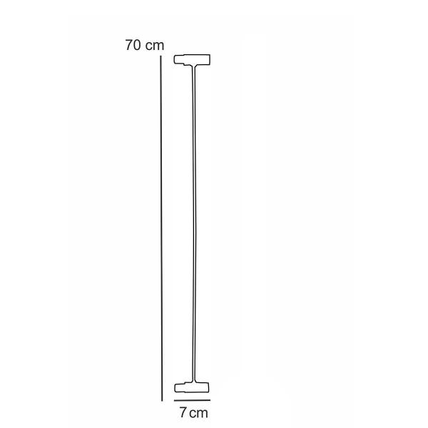 Imagem de Prolongador Extensor Para Portão Pet Aramado 5 Cm Cachorro