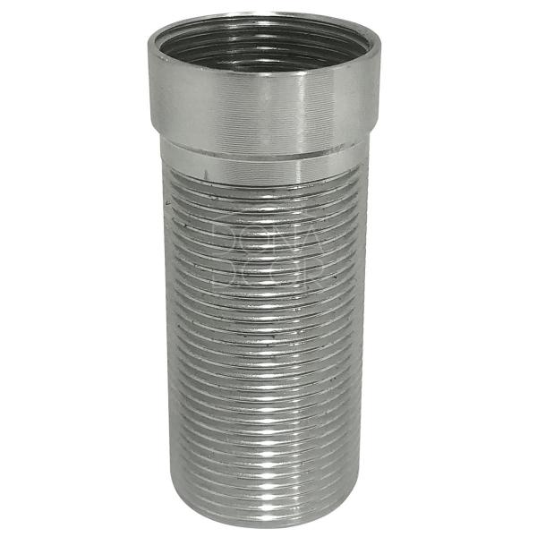 Imagem de Prolongador para Valvula Lavatorio Rosca 7/8 Aço Inox Ralo Pia Banheiro 60mm Escoamento Cuba de Sobrepor Lavabo Bancada com Espessura Grossa Conexao