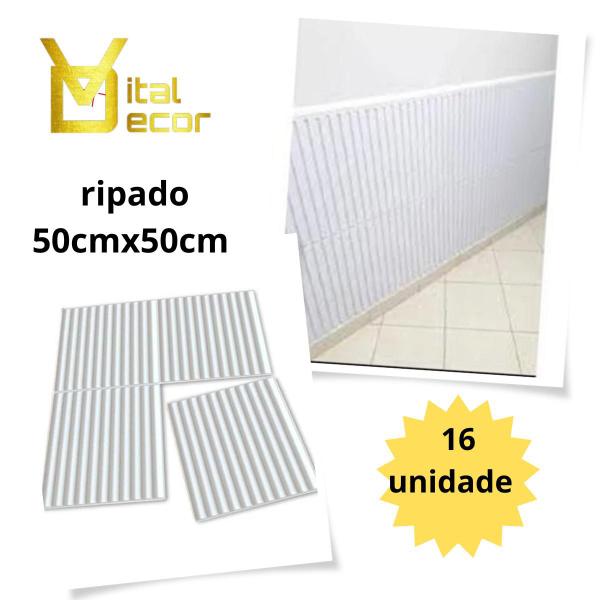 Imagem de PROMO 16 PLACAS 3D - 50x50 cm DECORATIVA REVESTIMENTO PVC PARA PAREDE 