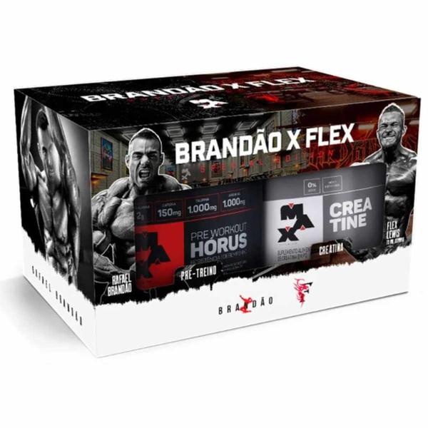 Imagem de  Promopack Brandão x Flex - Max Titanium 