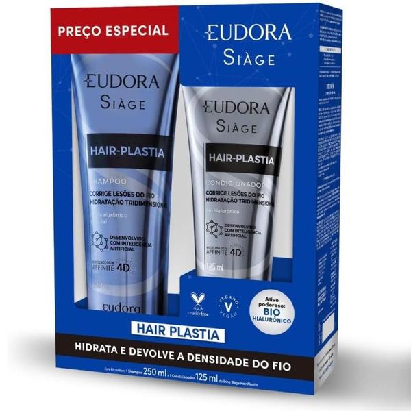 Imagem de Promopack Eudora Siage Hair-Plastia Shampoo + Condicionador