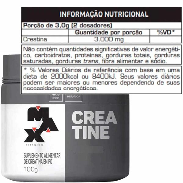 Imagem de Promopack Max Titanium Brandão x Flex - Creatina 100% Pure + Pré Treino Hórus 300g