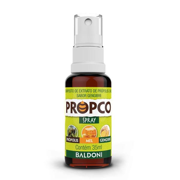 Imagem de Propco Spray de Própolis, Mel e Gengibre (35ml) - Baldoni