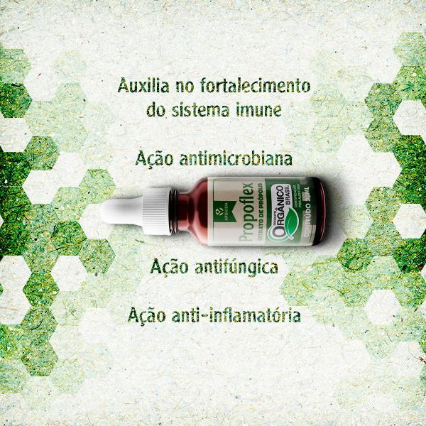 Imagem de Propoflex ext. de propolis organico 11% gotas 30ml unica - apis vida