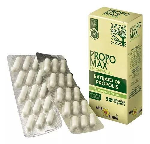 Imagem de Propomax Extrato De Própolis Verde 30 Cápsulas Kit 2 Un.