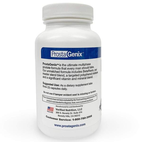 ProstaGenix Multiphase Prostate Supplement -5 Frascos - Destaque no Larry King Investigative TV Show - Mais de 1 milhão de vendidos - Fim das viagens noturnas ao banheiro, urgência, micção frequente. Imagem de ProstaGenix Multiphase Prostate Supplement -5 Frascos - Destaque no Larry King Investigative TV Show - Mais de 1 milhão de vendidos - Fim das viagens noturnas ao banheiro, urgência, micção frequente.