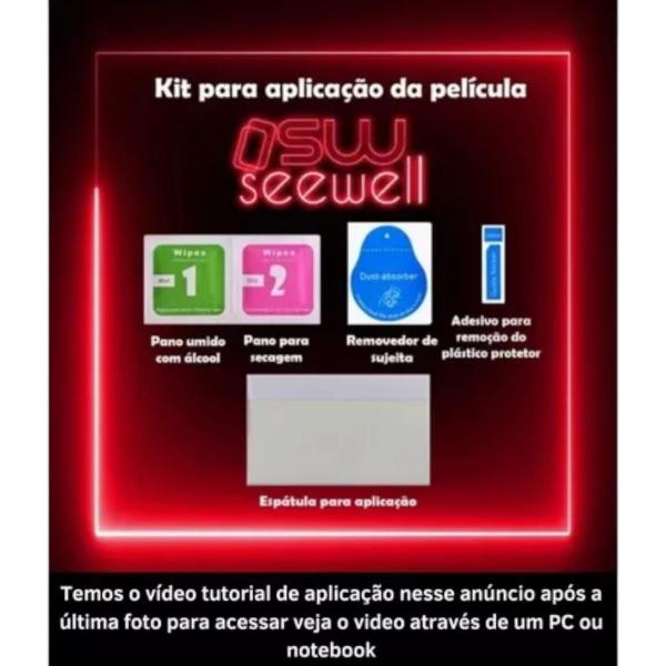 Imagem de Proteção de Tela Pelicula Gel Hidrogel Hd Compatível Para Samsung Galaxy A25 5g