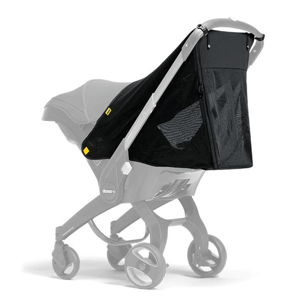 Proteção Doona 360 - Fixação do assento do carro para proteção solar, eólica e bug, feita para assentos de carro Doona Imagem de Proteção Doona 360 - Fixação do assento do carro para proteção solar, eólica e bug, feita para assentos de carro Doona