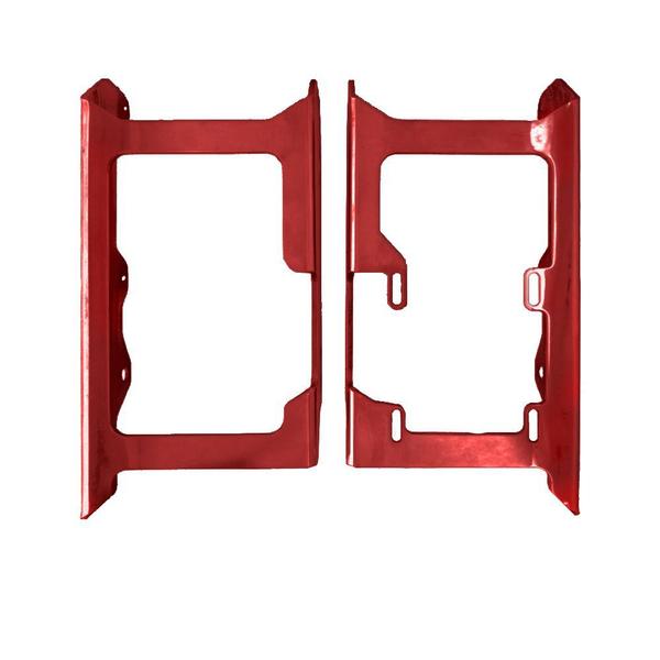 Proteção Radiador Beta RR 300 250 2T 2016 2017 Vermelho - Start Racing Imagem de Proteção Radiador Beta RR 300 250 2T 2016 2017 Vermelho