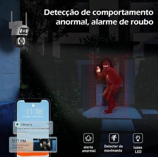 Imagem de Proteção Robusta: Câmera Segurança Wifi Hd 1080P Ip66 À