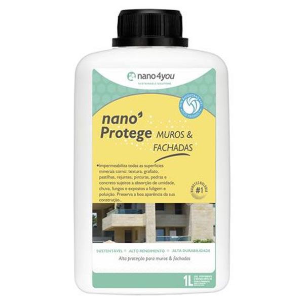 Protege Muros e Fachadas Anti Fungos Musgos Liquens Umidade Nano Tecnologia Biodegradável 1 Litro - Performance Eco Imagem de Protege Muros e Fachadas Anti Fungos Musgos Liquens Umidade Nano Tecnologia Biodegradável 1 Litro