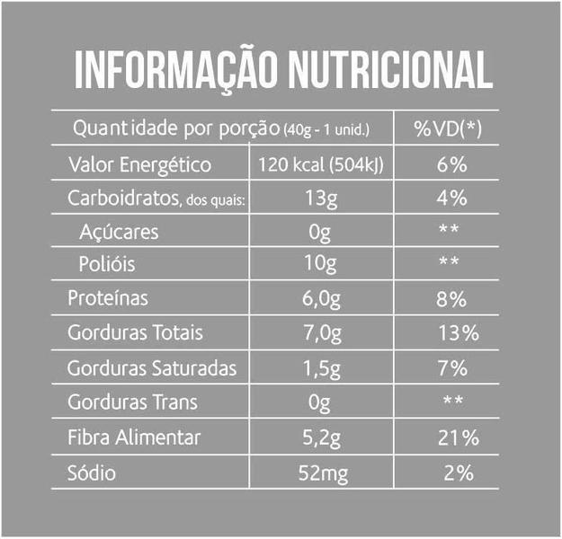 Protein Brownie Double Chocolate Zero Belive 40G (20 Und) Imagem de Protein Brownie Double Chocolate Zero Belive 40G (20 Und)