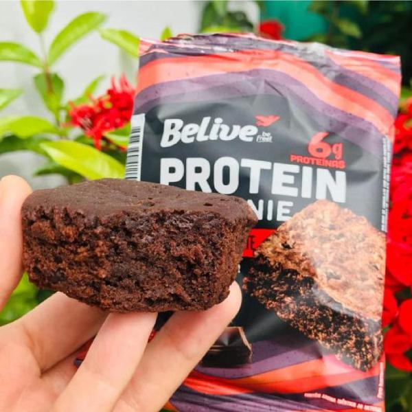 Protein Brownie Double Chocolate Zero Belive 40G (20 Und) Imagem de Protein Brownie Double Chocolate Zero Belive 40G (20 Und)