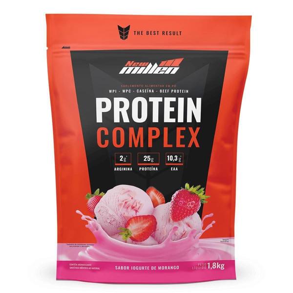 Imagem de Protein Complex - 1800g Refil Iogurte de Morango - New Millen